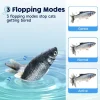 71FETEB+GVL._AC_SL1500_ Interactive Floppy Electric Fish Toy for Cats - Rechargeable Motion-Activated Kicker