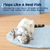 71U0tjiQ6vL._AC_SL1500_ Interactive Floppy Electric Fish Toy for Cats - Rechargeable Motion-Activated Kicker