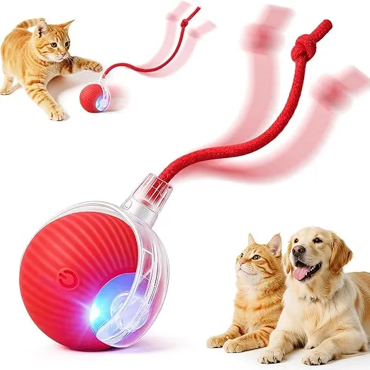 Smart Interactive Rolling Cat Ball Toy