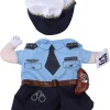 Pet Police Costume for Cats - Comfortable Halloween Outfit