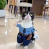 Pet Police Costume for Cats - Comfortable Halloween Outfit